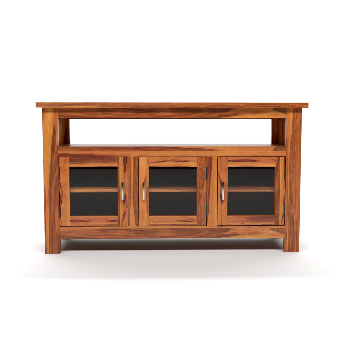 Myvrix Sheesham Wood Sideboard and Cabinets (Natural Finish)