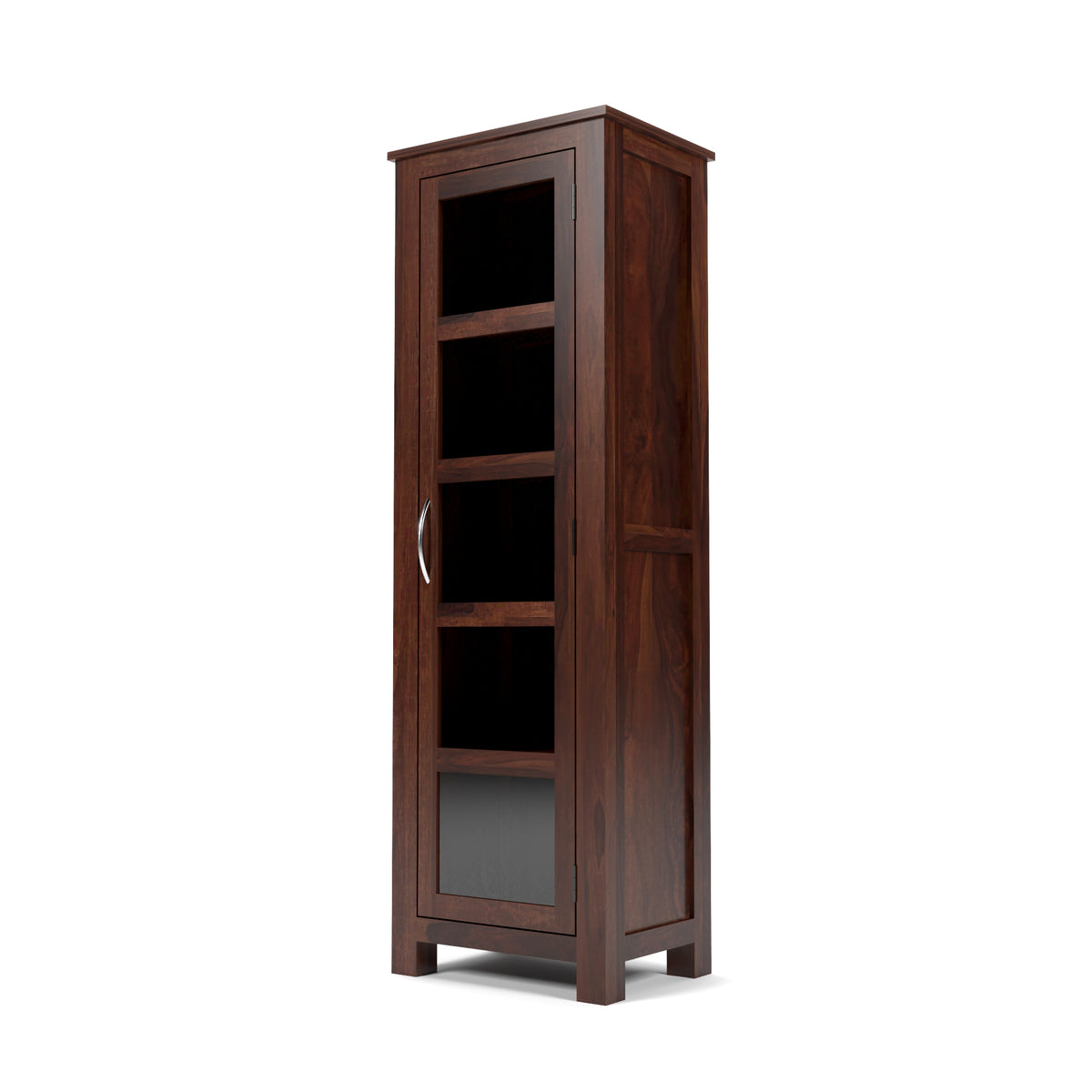 Coronenza Kitchen Cabinet (Walnut Finish)