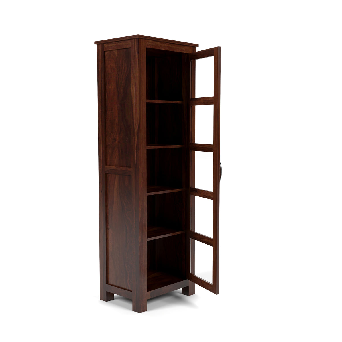 Coronenza Kitchen Cabinet (Walnut Finish)