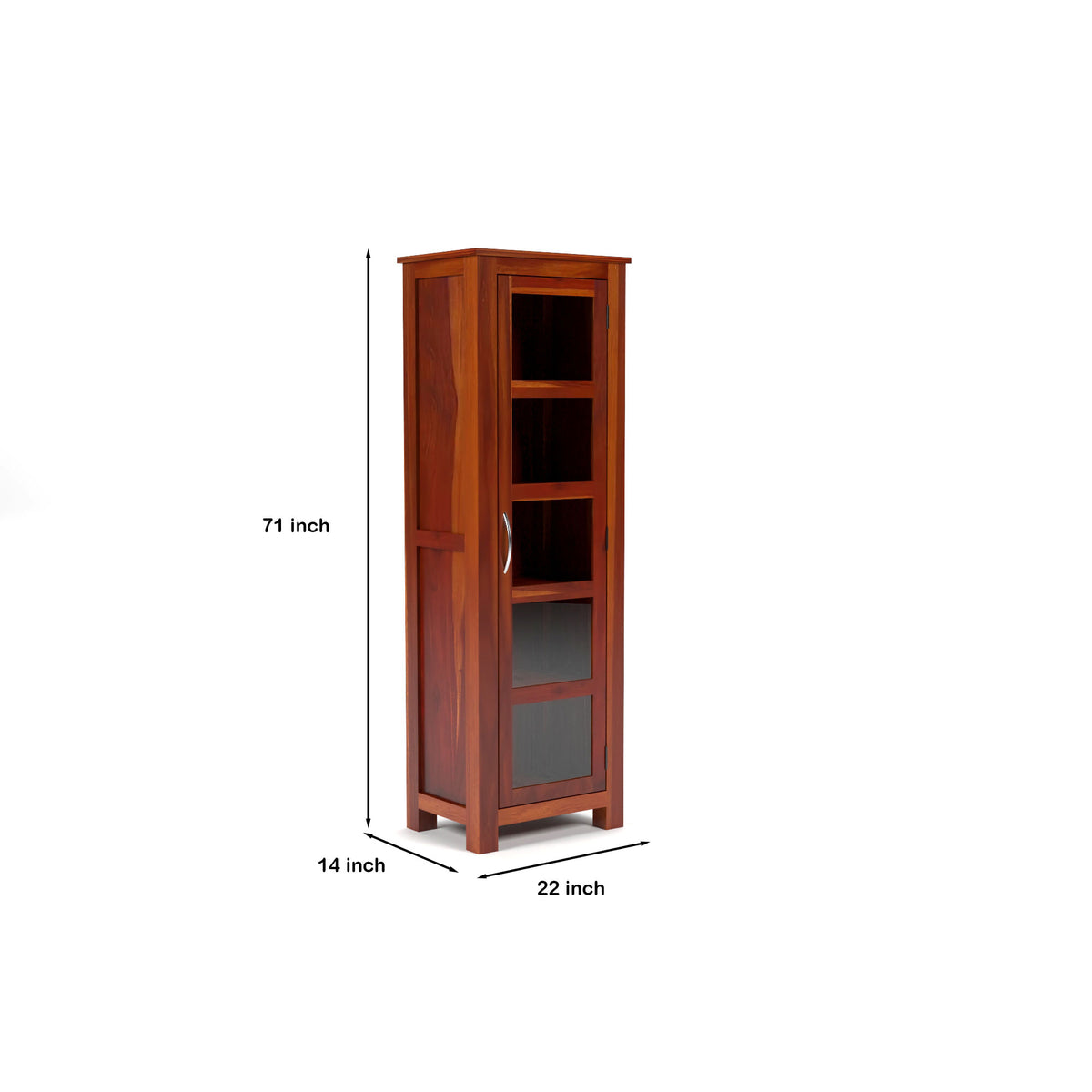 Coronenza Kitchen Cabinet (Honey Finish)
