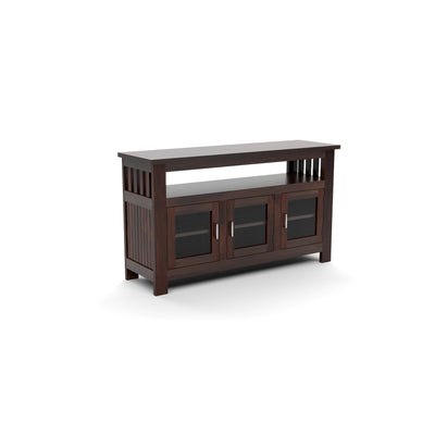 Myvrix Sheesham Wood Sideboard and Cabinets (Walnut Finish)
