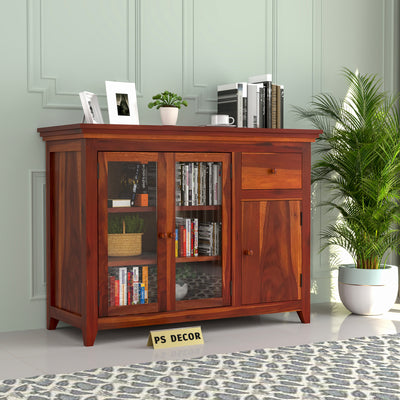 Drakelford Kitchen Cabinet (Honey Finish)