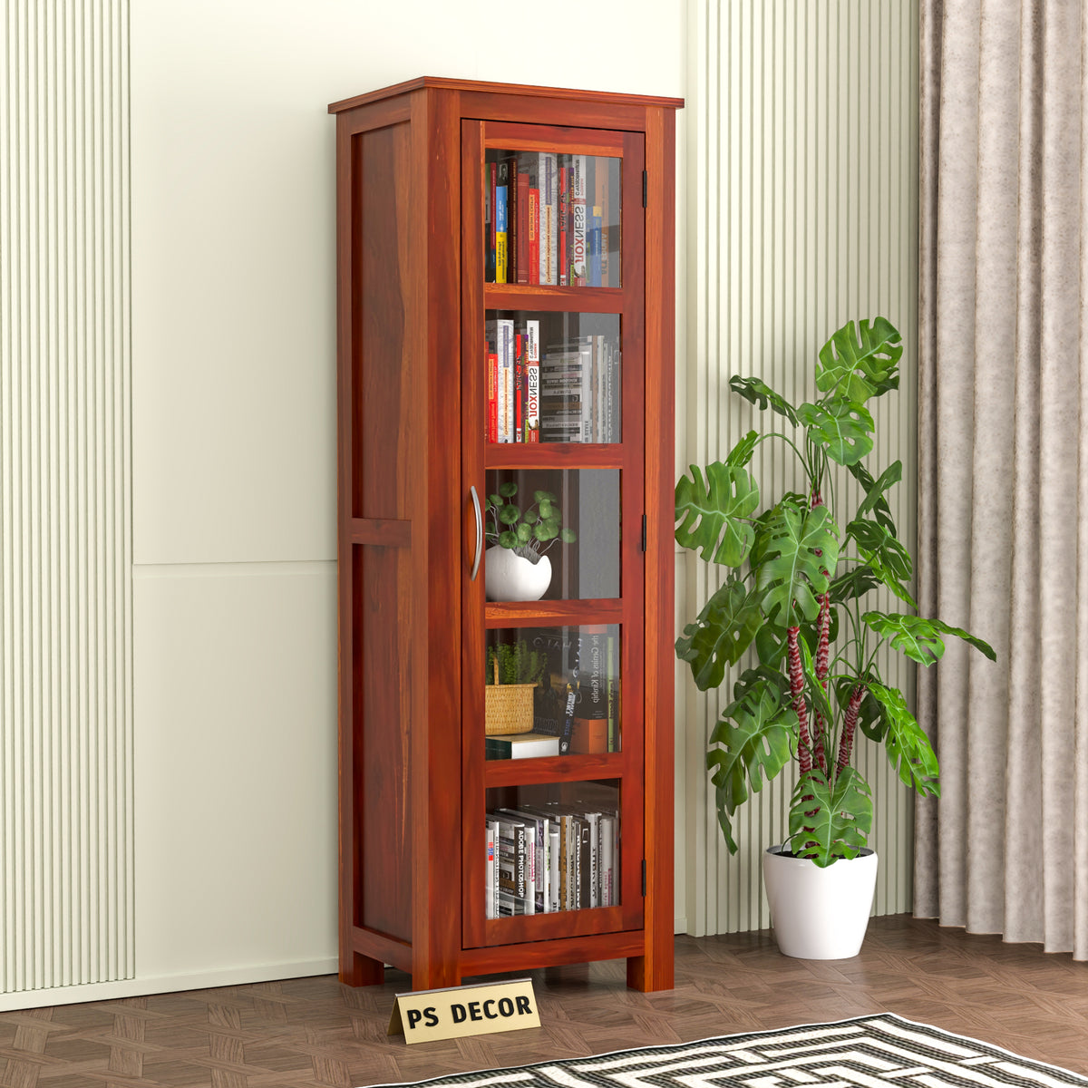 Coronenza Kitchen Cabinet (Honey Finish)