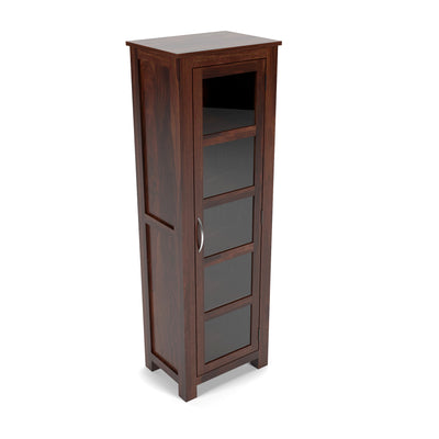 Coronenza Kitchen Cabinet (Walnut Finish)