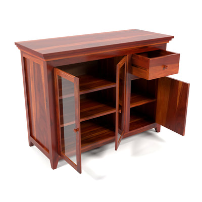 Drakelford Kitchen Cabinet (Honey Finish)