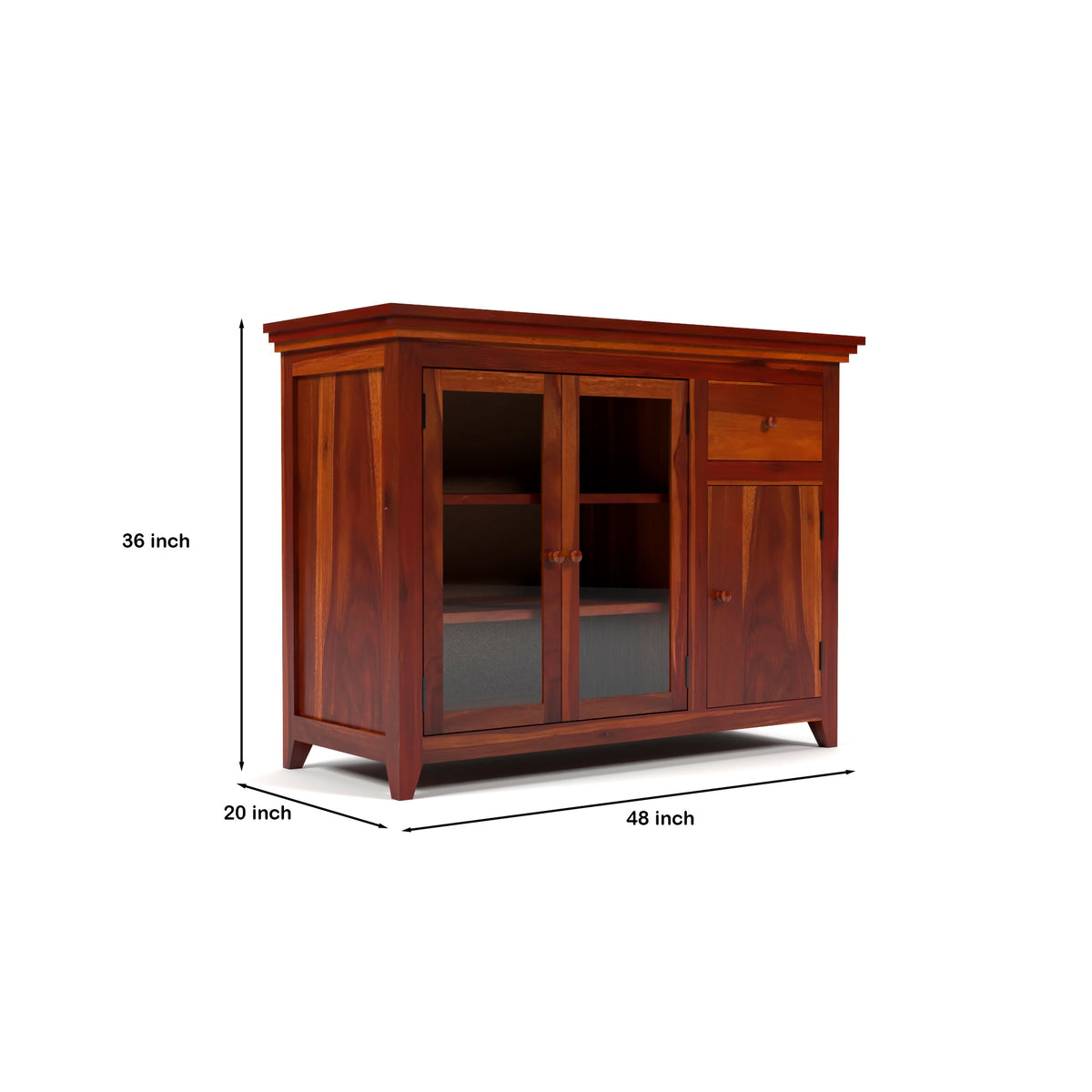 Drakelford Kitchen Cabinet (Honey Finish)