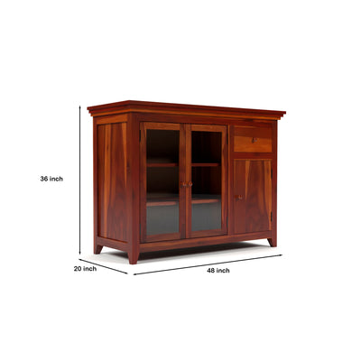 Drakelford Kitchen Cabinet (Honey Finish)