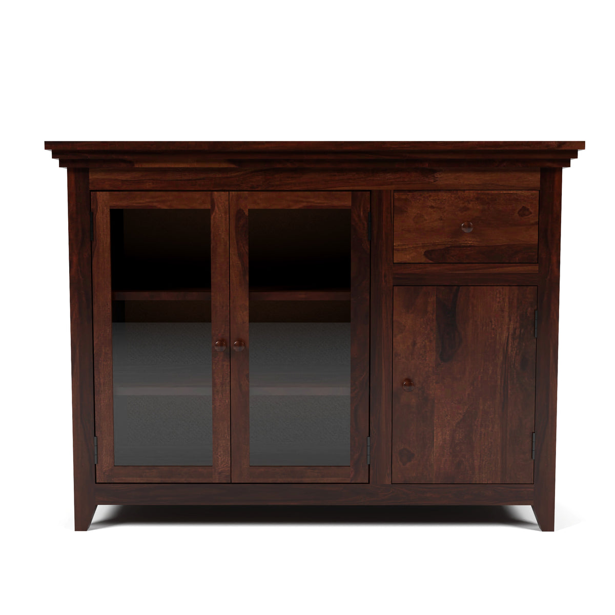 Drakelford Kitchen Cabinet (Walnut Finish)