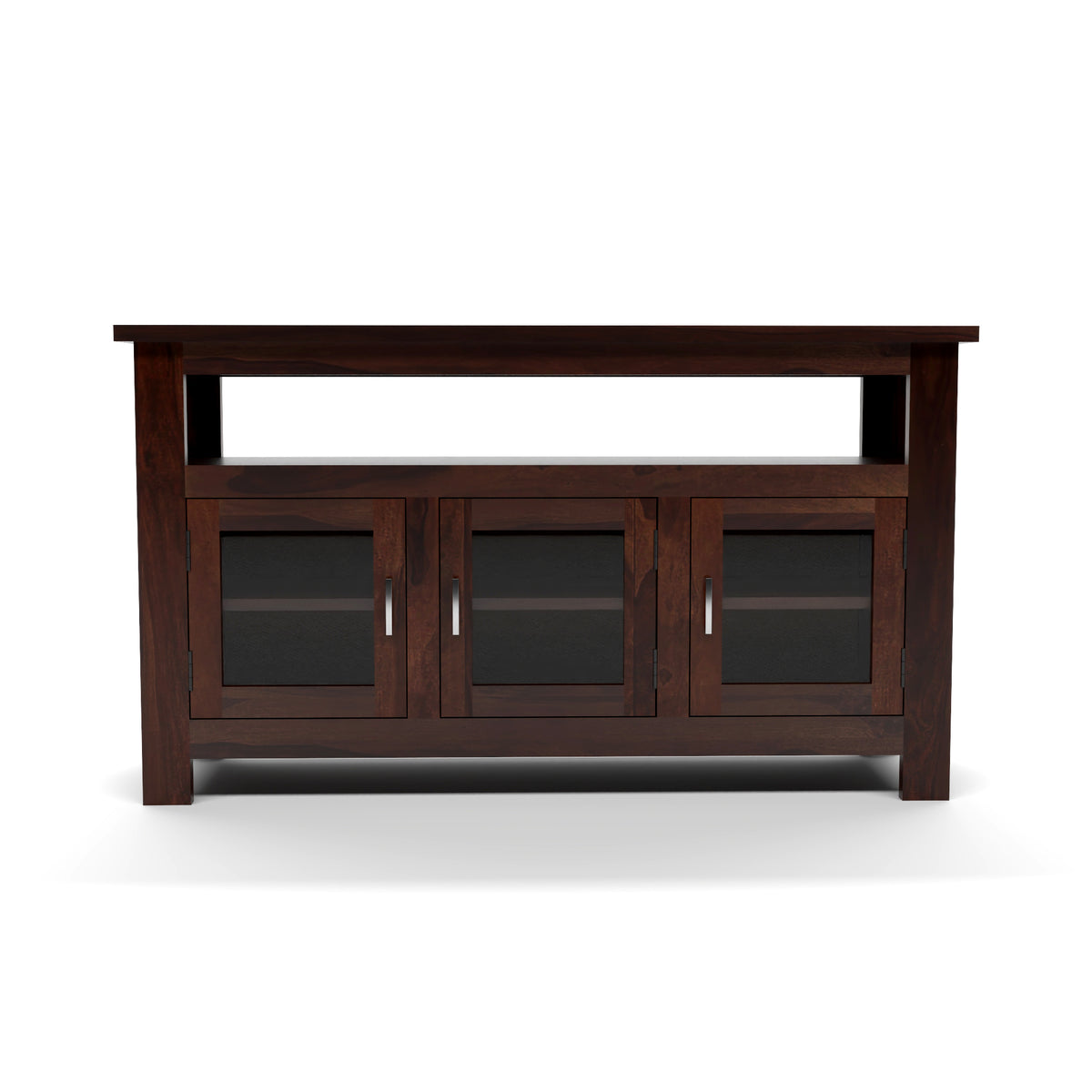 Myvrix Sheesham Wood Sideboard and Cabinets (Walnut Finish)